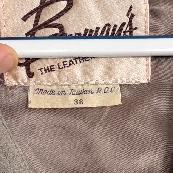 Vintage‎ Bermans Brown Suede Vest for Men - Picture 3 of 6